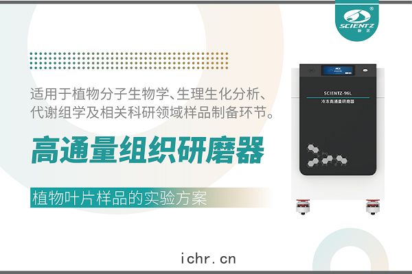 冷凍(dòng)型高(gāo)通(tōng)量組織(zhī)研磨器處理植物(wù)葉(yè)片的(dí)實(shí)驗(yàn)方案